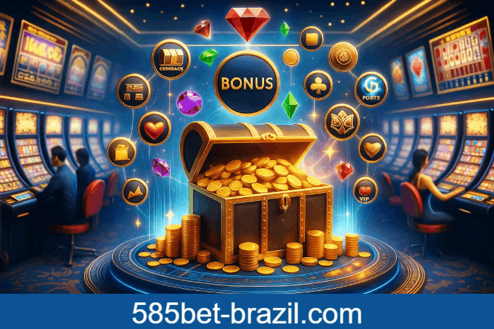 Baú de bônus Cassino 585BET prêmios e recompensas